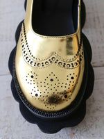 画像をギャラリービューアに読み込む, tao ステア箔シューズ [TP-K105-001]
