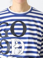 画像をギャラリービューアに読み込む, tao  綿天竺ボーダープリント(Tove Jansson) [TQ-T022-051]
