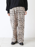 画像をギャラリービューアに読み込む, R&amp;D.M.Co- ワイルドベリーリラックスゴムパンツ [7772]
