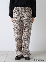 画像をギャラリービューアに読み込む, R&amp;D.M.Co- ワイルドベリーリラックスゴムパンツ [7772]
