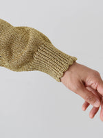 画像をギャラリービューアに読み込む, tao ラメリリヤーン天竺ニットカーディガン [TP-N015-051]
