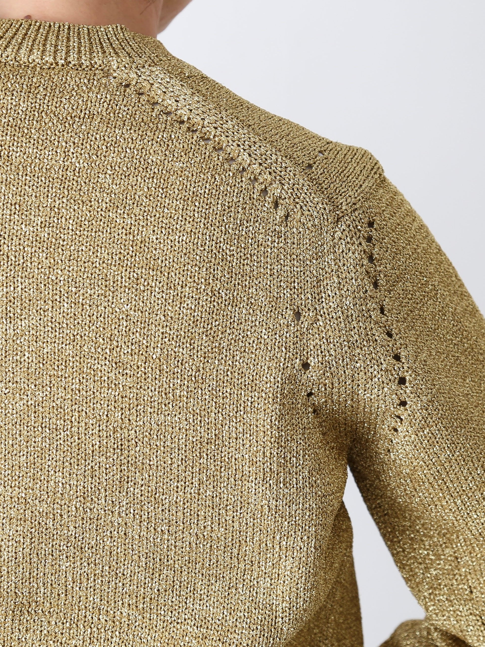 tao ラメリリヤーン天竺ニットカーディガン [TP-N015-051]