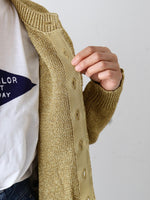 画像をギャラリービューアに読み込む, tao ラメリリヤーン天竺ニットカーディガン [TP-N015-051]
