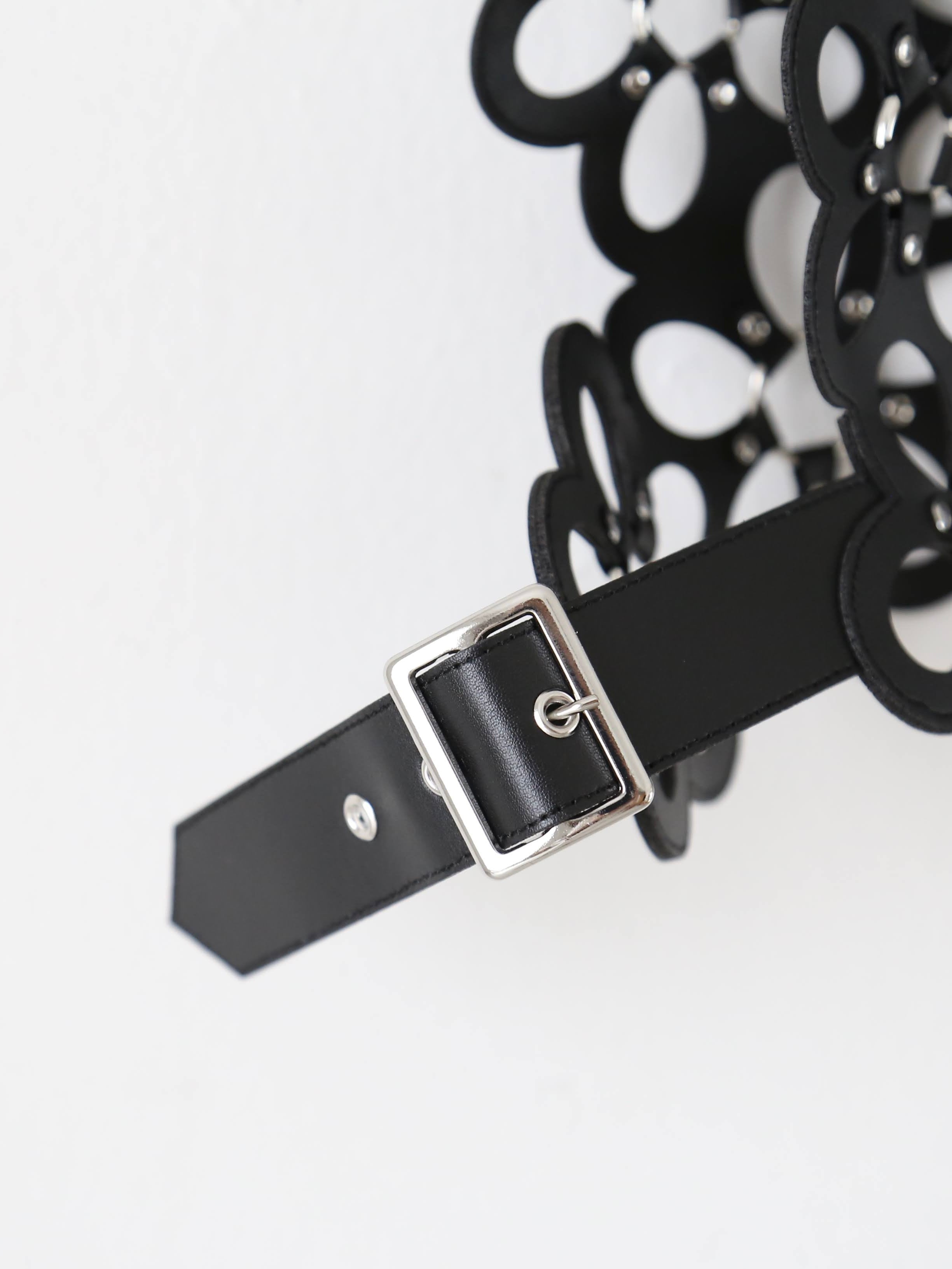 noir kei ninomiya  合成皮革ベスト [3P-V002-051]