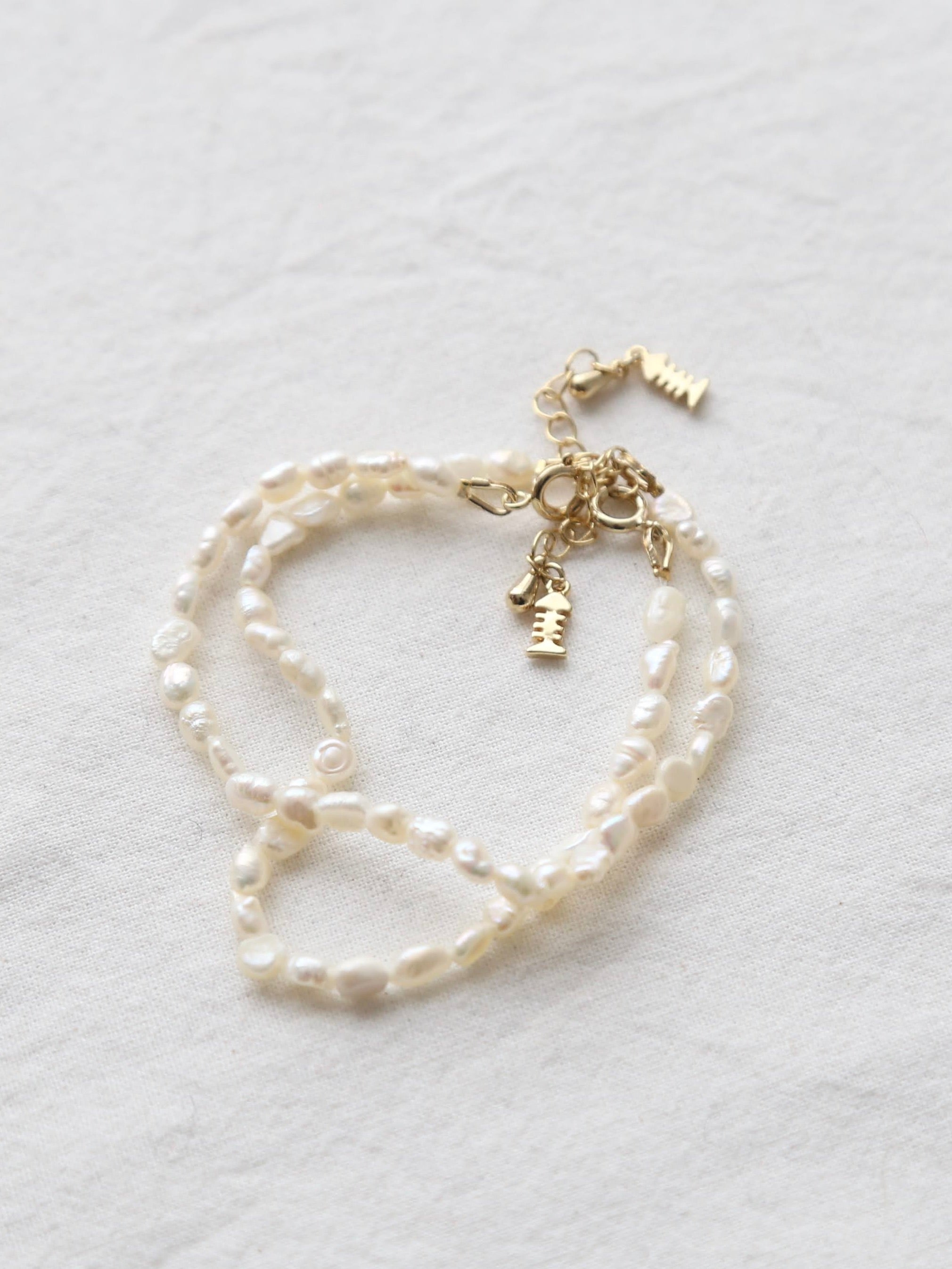 a.k.mom ちいさな淡水パールのブレスレット[31]