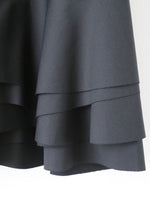 画像をギャラリービューアに読み込む, tao ウールエステルギャバ先染コート [TP-C001-051]
