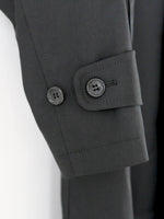 画像をギャラリービューアに読み込む, tao ウールエステルギャバ先染コート [TP-C001-051]
