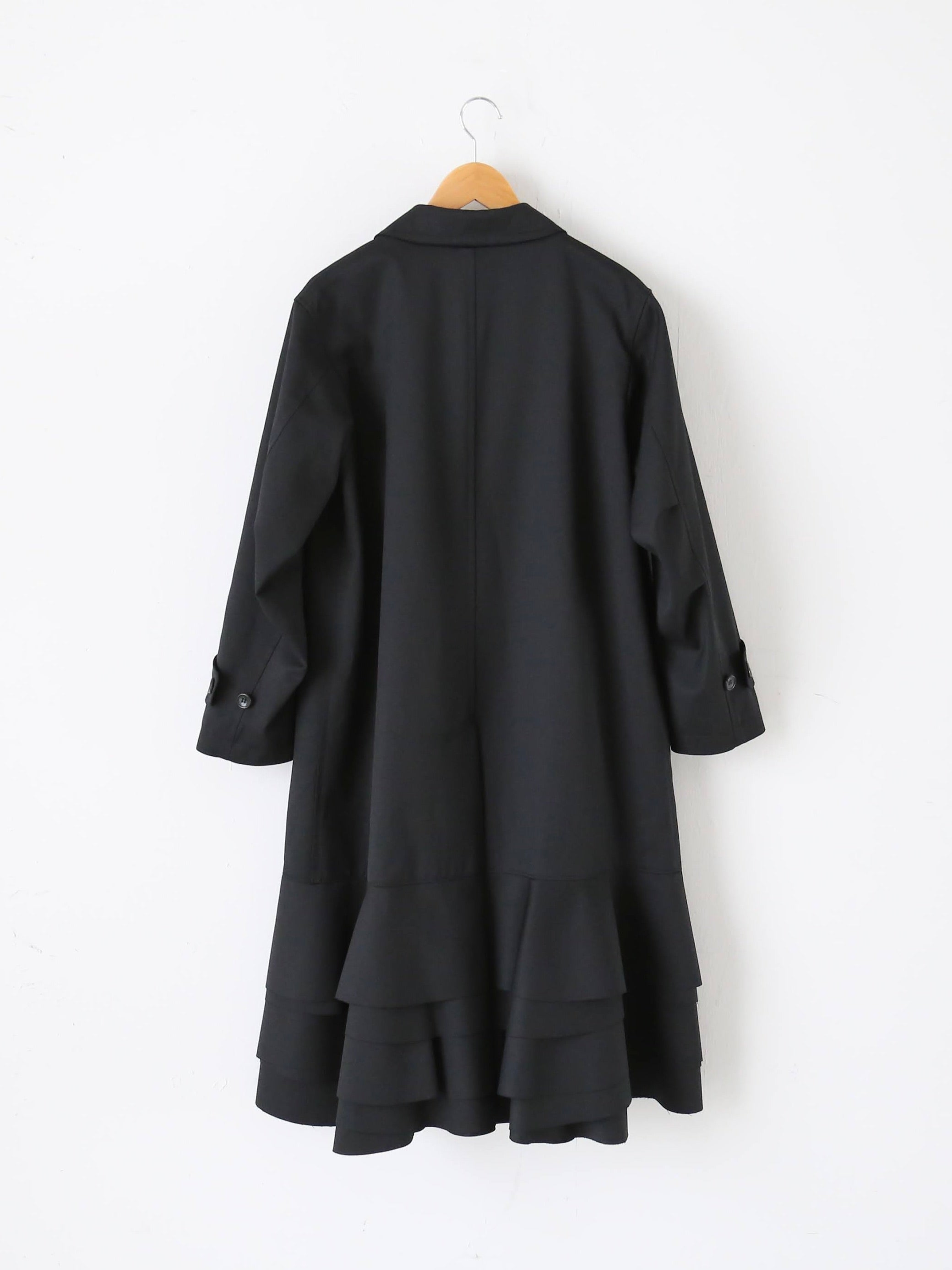 tao ウールエステルギャバ先染コート [TP-C001-051]