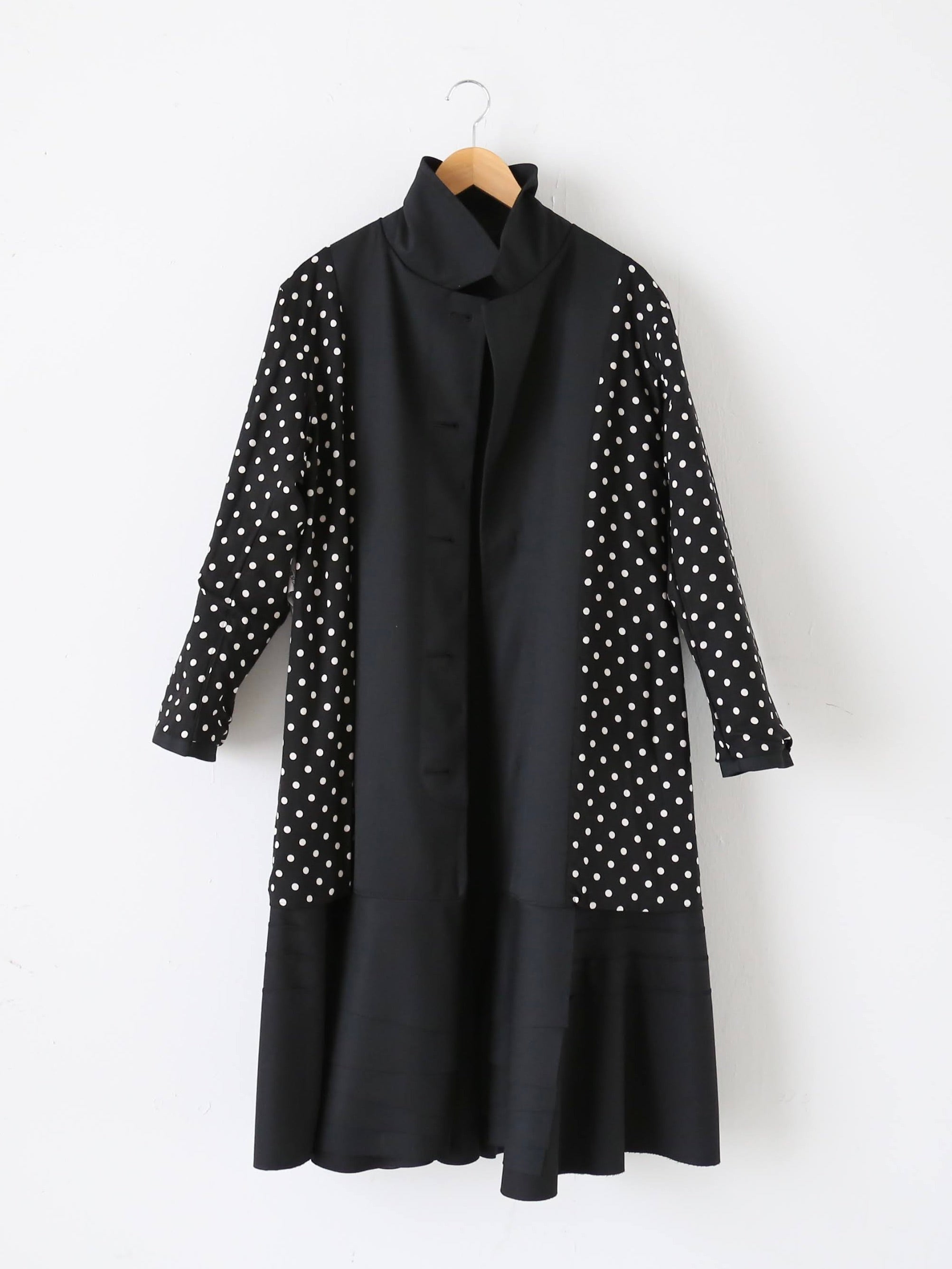 tao ウールエステルギャバ先染コート [TP-C001-051]