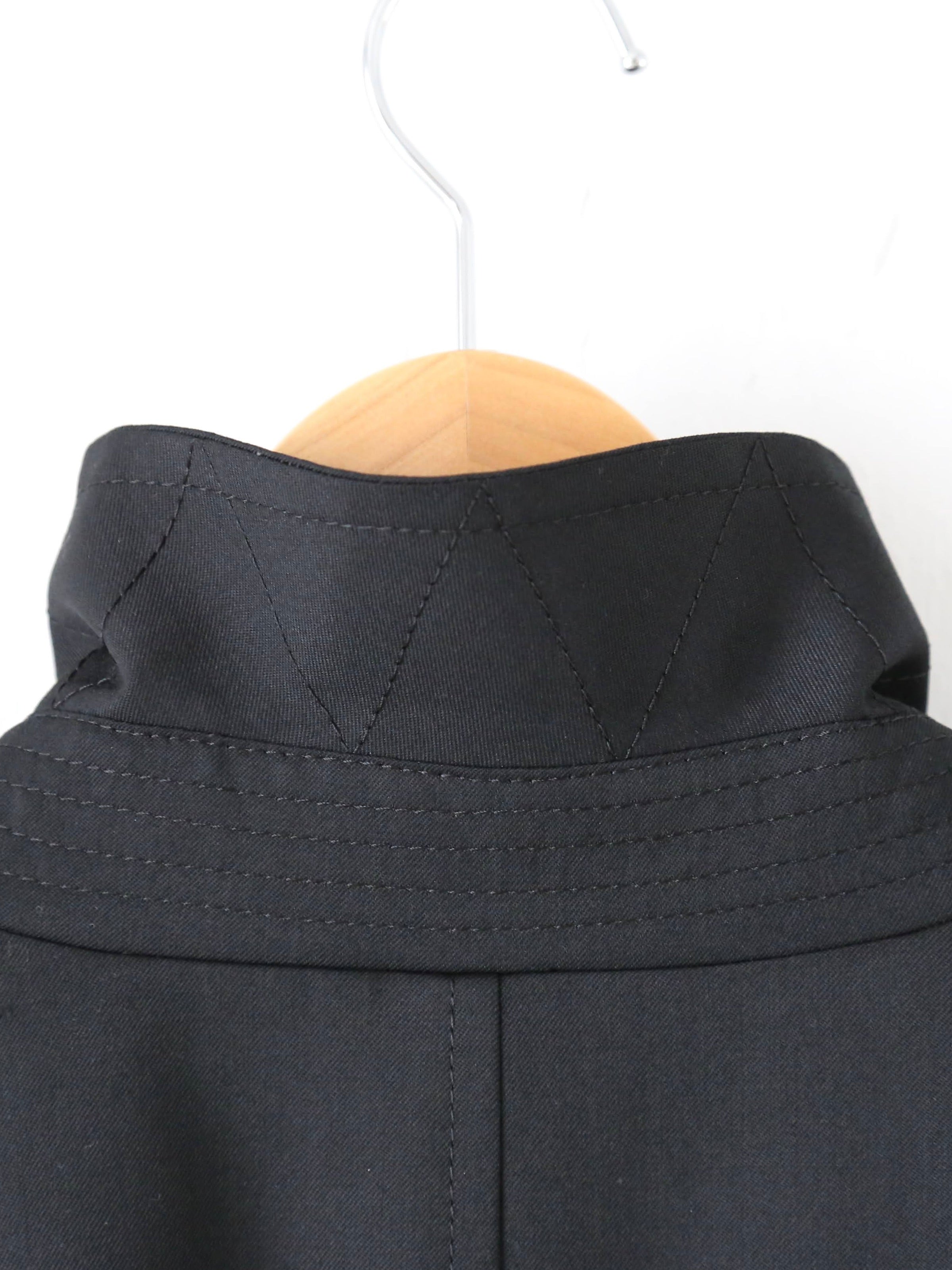 tao ウールエステルギャバ先染コート [TP-C001-051]