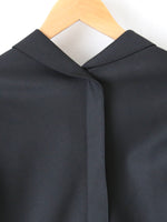 画像をギャラリービューアに読み込む, tao ウールエステルギャバ先染ジャケット [TP-J005-051]
