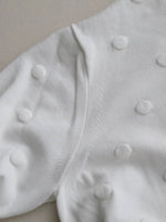 画像をギャラリービューアに読み込む, tao  綿天竺ドット柄カーディガン [TQ-N015-051]
