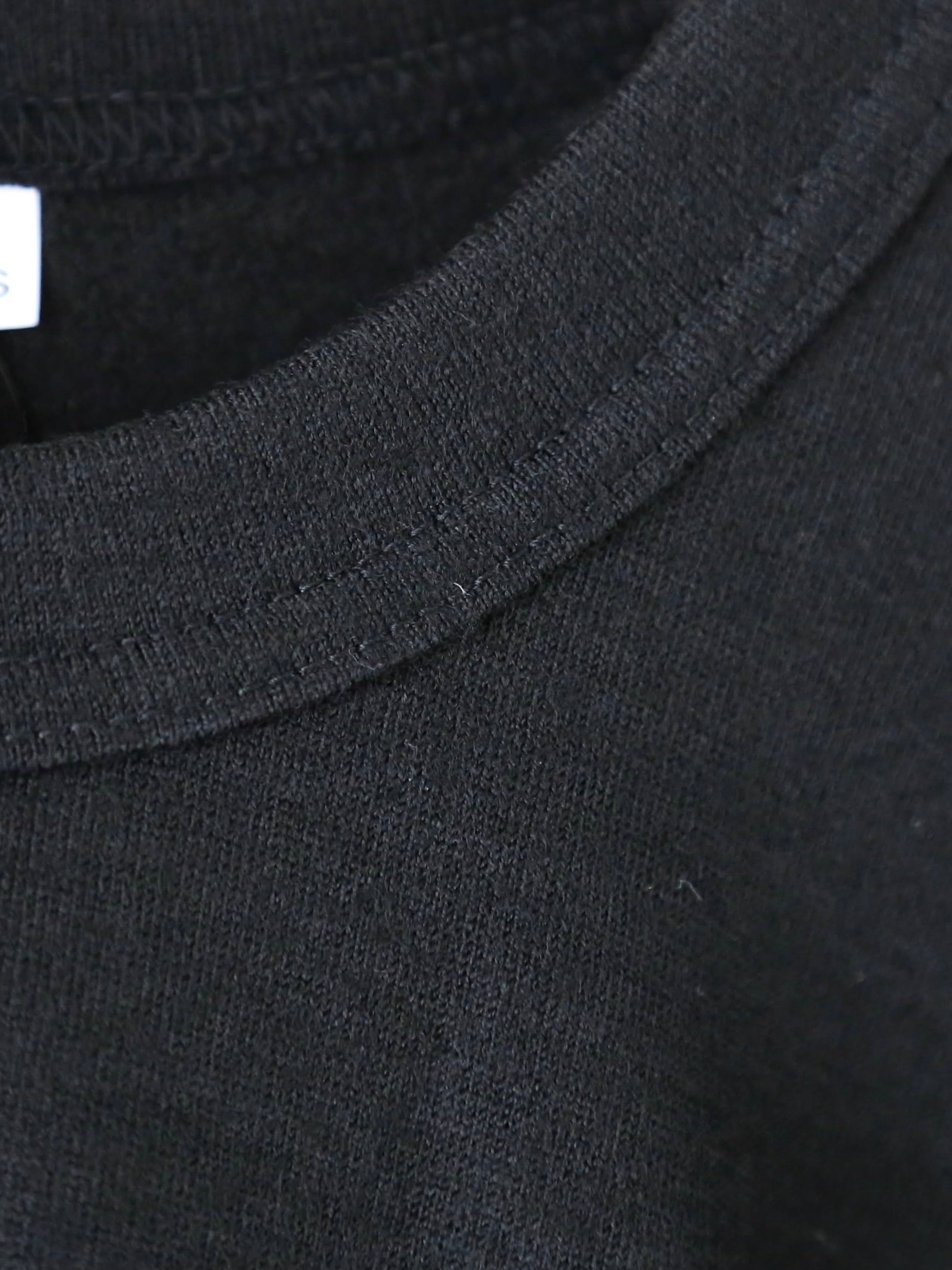 noir kei ninomiya ウール天竺×エステルオーガンジートップス [3P-T006-051]