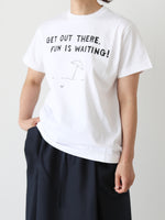 画像をギャラリービューアに読み込む, R&amp;D.M.Co- GET OUT THERE Tシャツ [8189]
