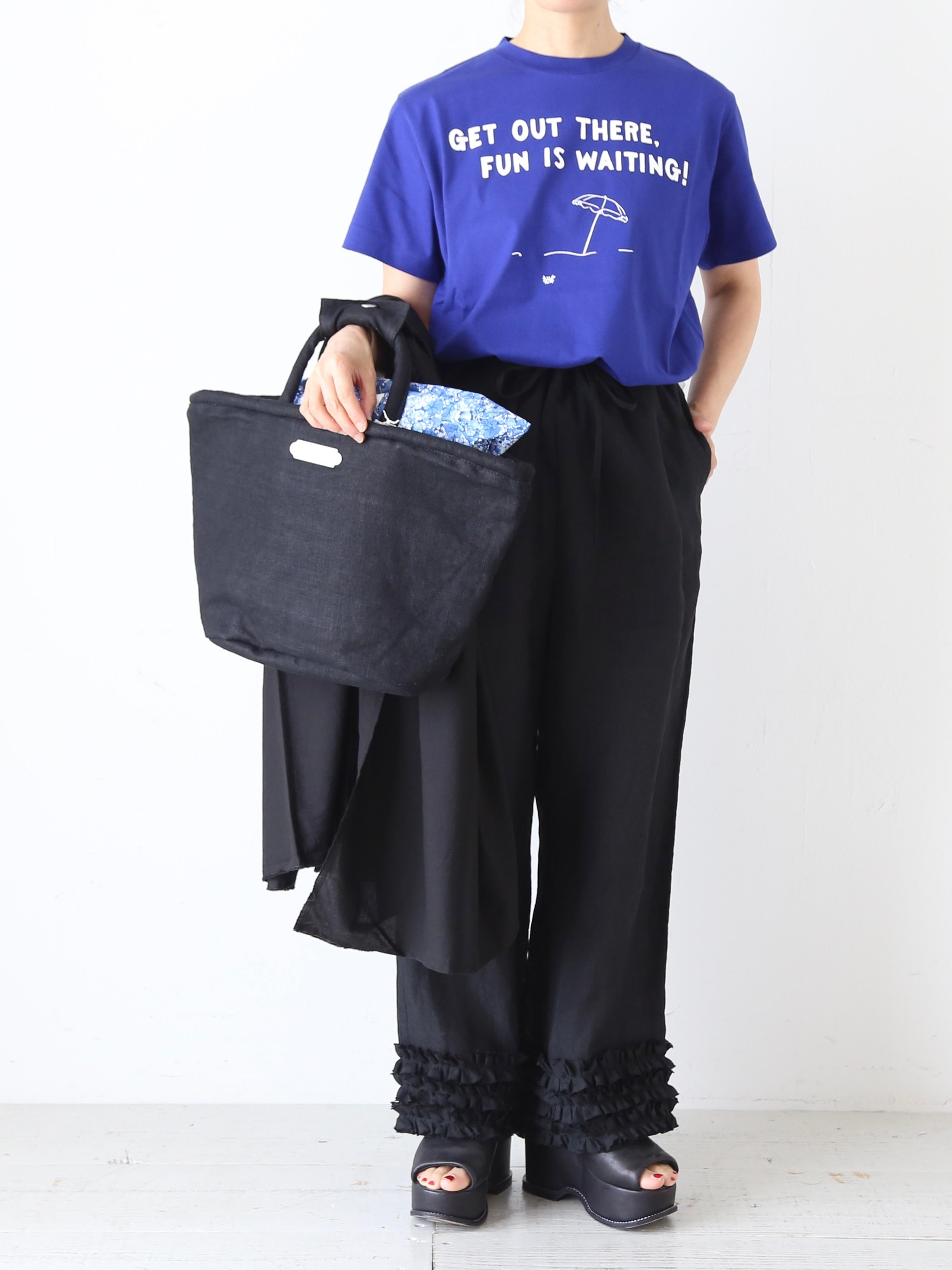 R&D.M.Co- GET OUT THERE Tシャツ パラソル [8189]｜CREER