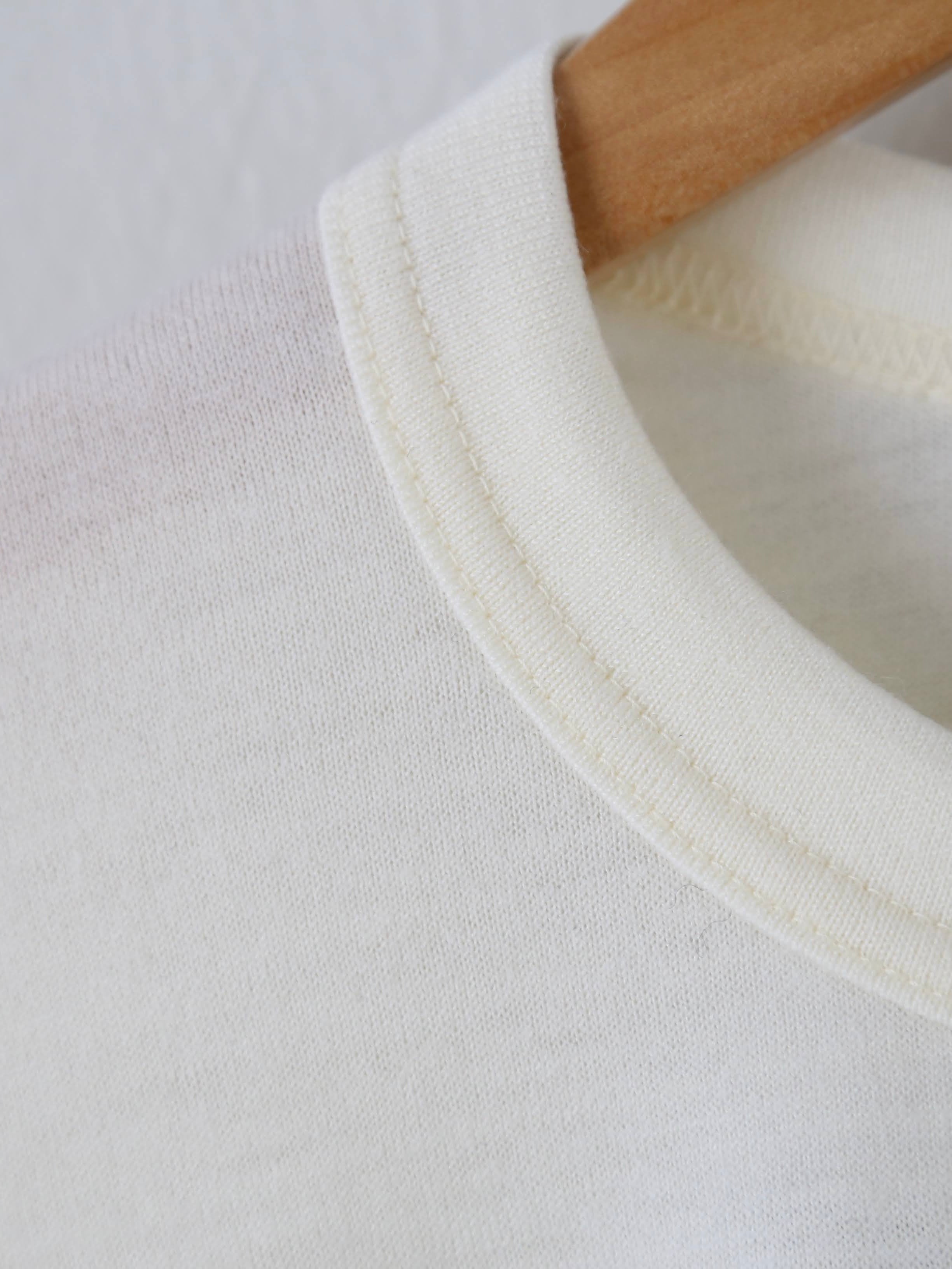 noir kei ninomiya ウール天竺×エステルオーガンジートップス [3P-T006-051]