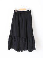 画像をギャラリービューアに読み込む, noir kei ninomiya ウールナイロンミルドスカート [3P-S007-051]
