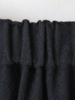 画像をギャラリービューアに読み込む, noir kei ninomiya ウールナイロンミルドスカート [3P-S007-051]
