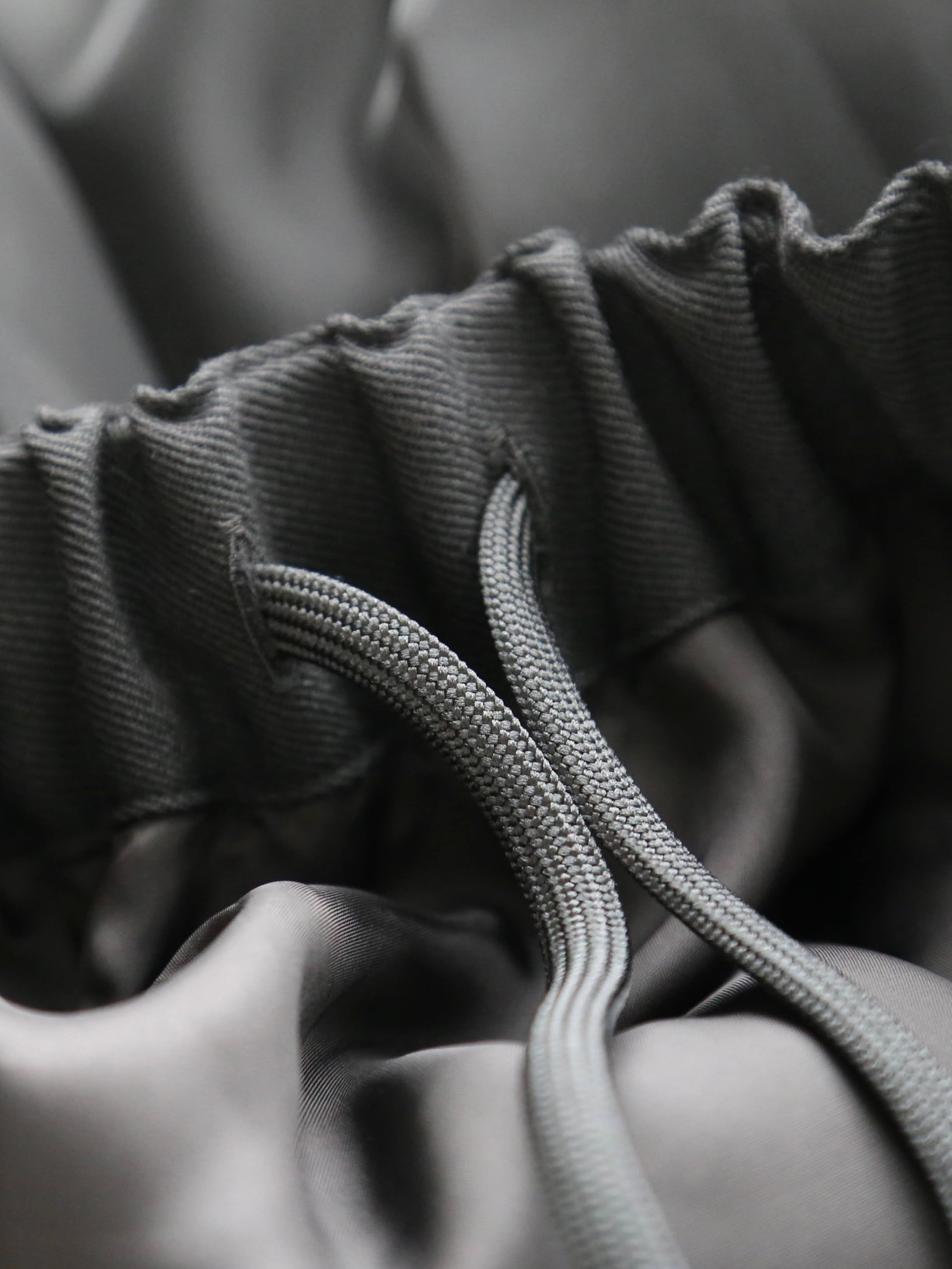 noir kei ninomiya ウールギャバジン×エステルオーガンジースカート [3P-S001-051]