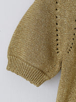 画像をギャラリービューアに読み込む, tao ラメリリヤーン天竺ニット [TP-N014-051]
