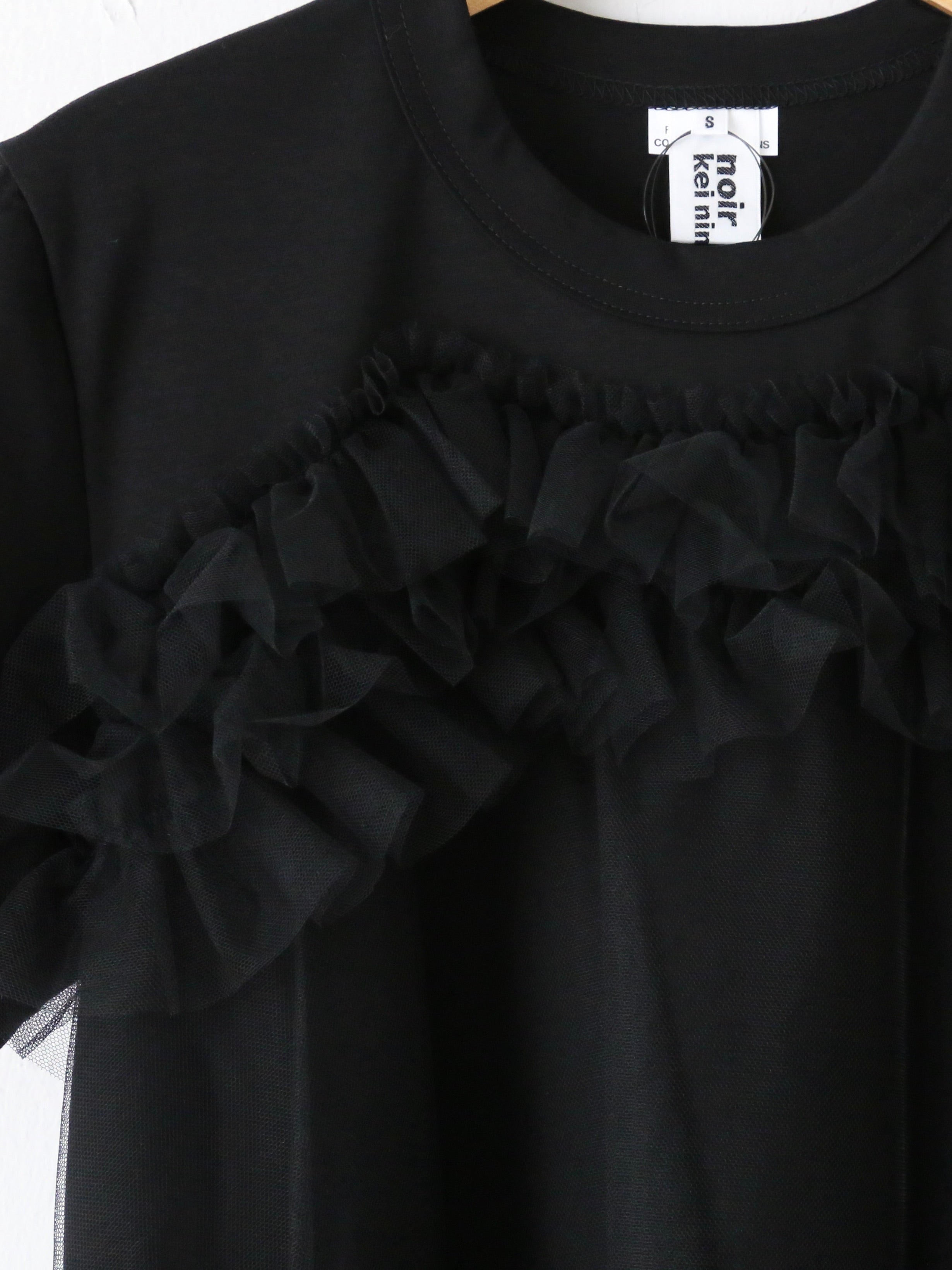noir kei ninomiya ブラック長袖Tシャツ noir kei ninomiya（ノワールケイニノミヤ）Tシャツ・カットソー 黒