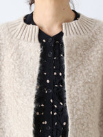 画像をギャラリービューアに読み込む, R&amp;D.M.Co- パイルニットカーディガン [6491]
