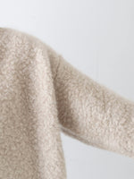 画像をギャラリービューアに読み込む, R&amp;D.M.Co- パイルニットカーディガン [6491]
