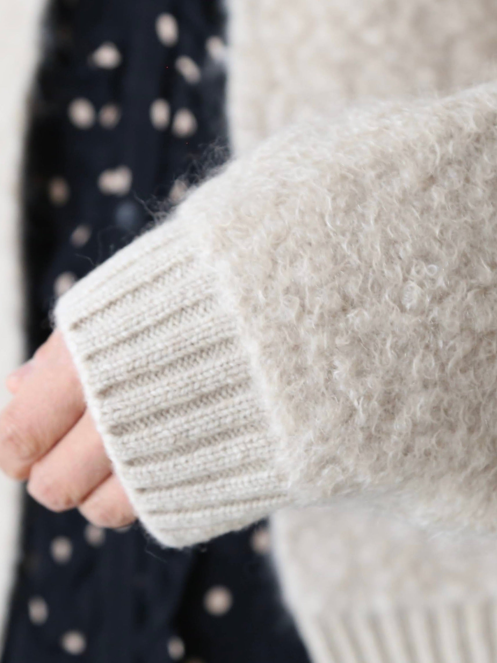 R&D.M.Co- パイルニットカーディガン [6491]