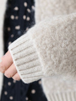 画像をギャラリービューアに読み込む, R&amp;D.M.Co- パイルニットカーディガン [6491]
