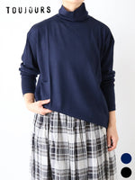 Load image into Gallery viewer, TOUJOURS タートルネックビッグプルオーバー [ZM45XC03]
