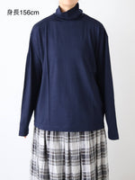 Load image into Gallery viewer, TOUJOURS タートルネックビッグプルオーバー [ZM45XC03]
