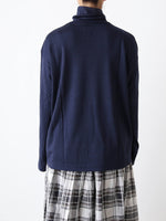 Load image into Gallery viewer, TOUJOURS タートルネックビッグプルオーバー [ZM45XC03]
