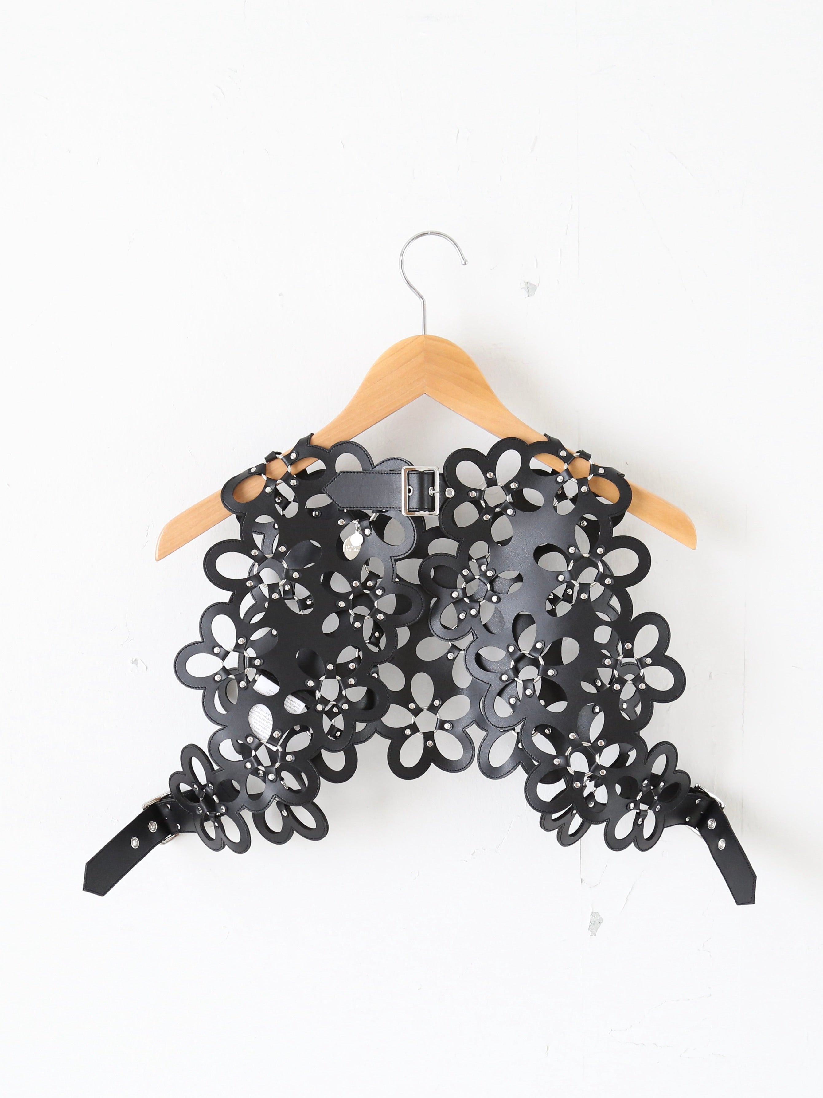 noir kei ninomiya  合成皮革ベスト [3P-V002-051]