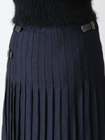 画像をギャラリービューアに読み込む, R&amp;D.M.Co- ヘリンボーンリネンキルトスカート [1941]
