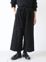 画像をギャラリービューアに読み込む, tao ナイロンチュール刺繍×モールスキンパンツ [TN-P004-051]
