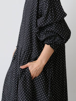 画像をギャラリービューアに読み込む, Veritecoeur ドットフリルワンピース [VC-2749]
