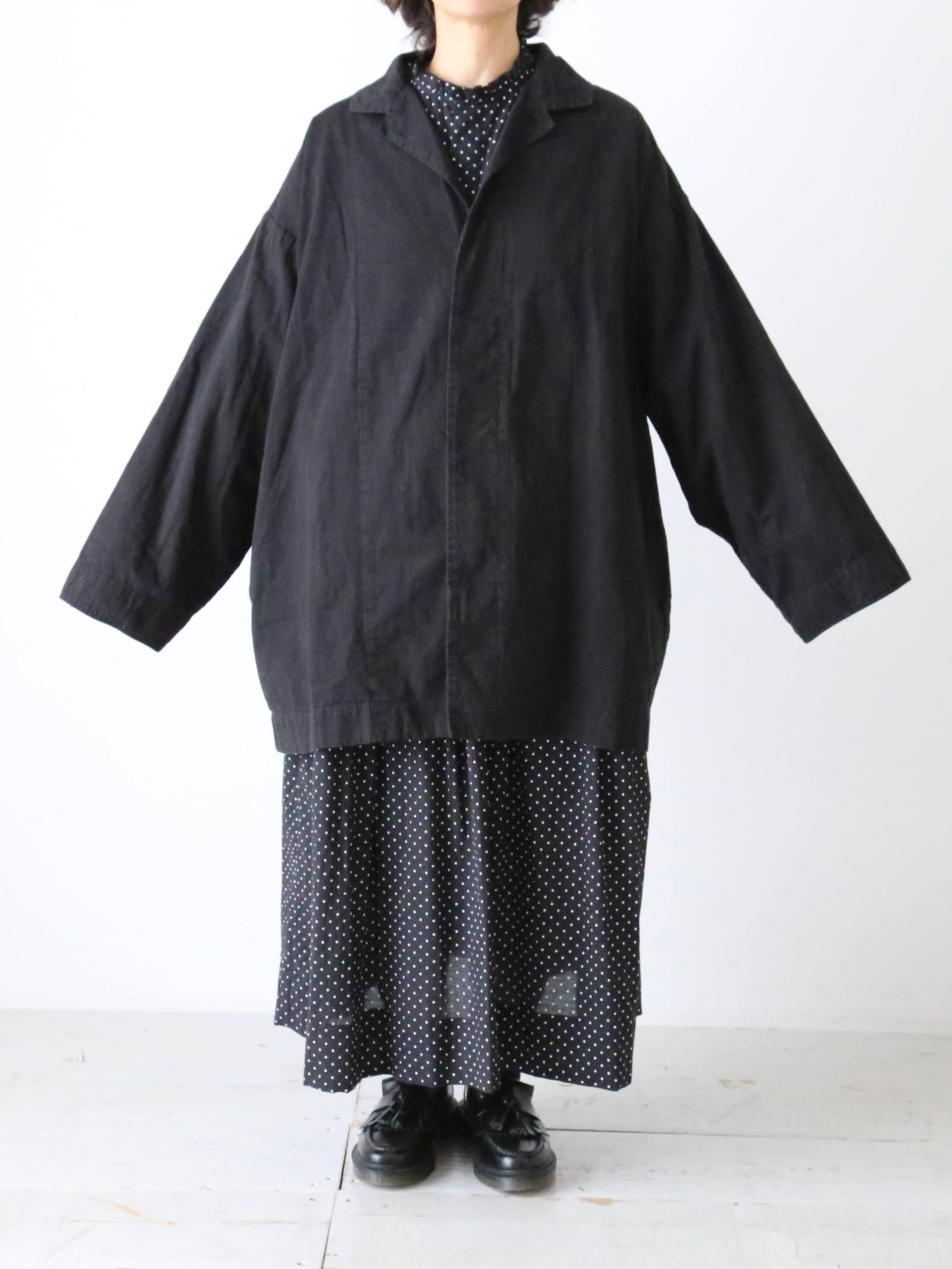 Veritecoeur ガーメントダイショートコート [VC-2758]