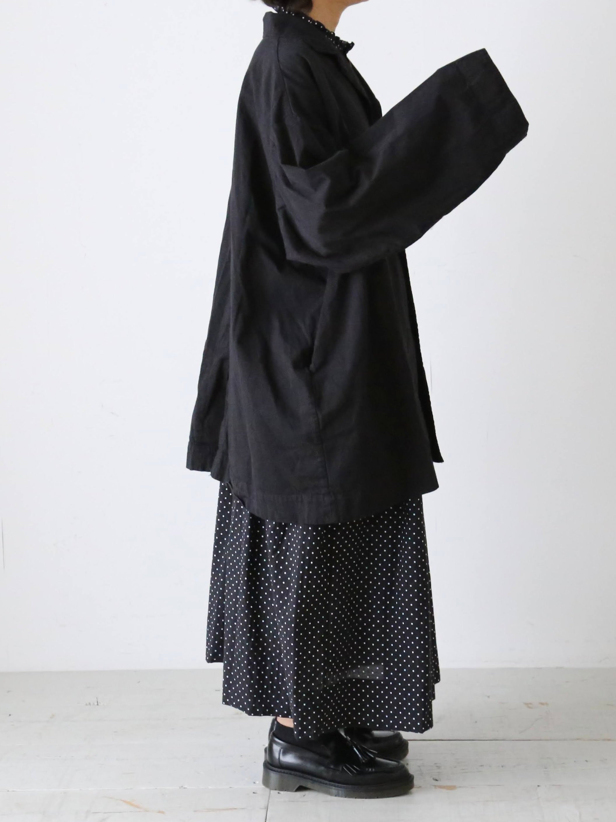 Veritecoeur ガーメントダイショートコート [VC-2758]