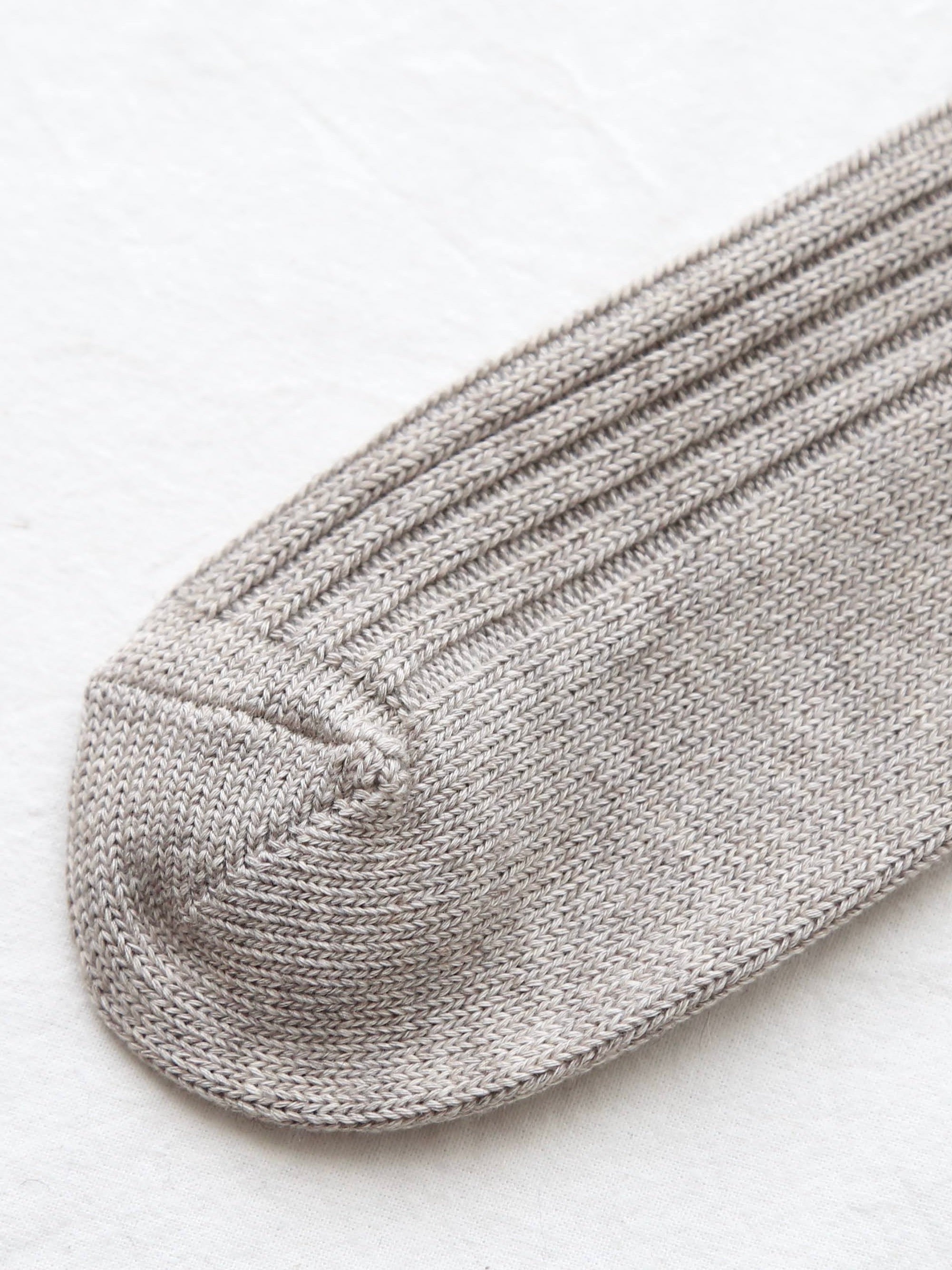 ORGANIC GARDEN スーピマ×ヤクリブハイソックス [8-0045]