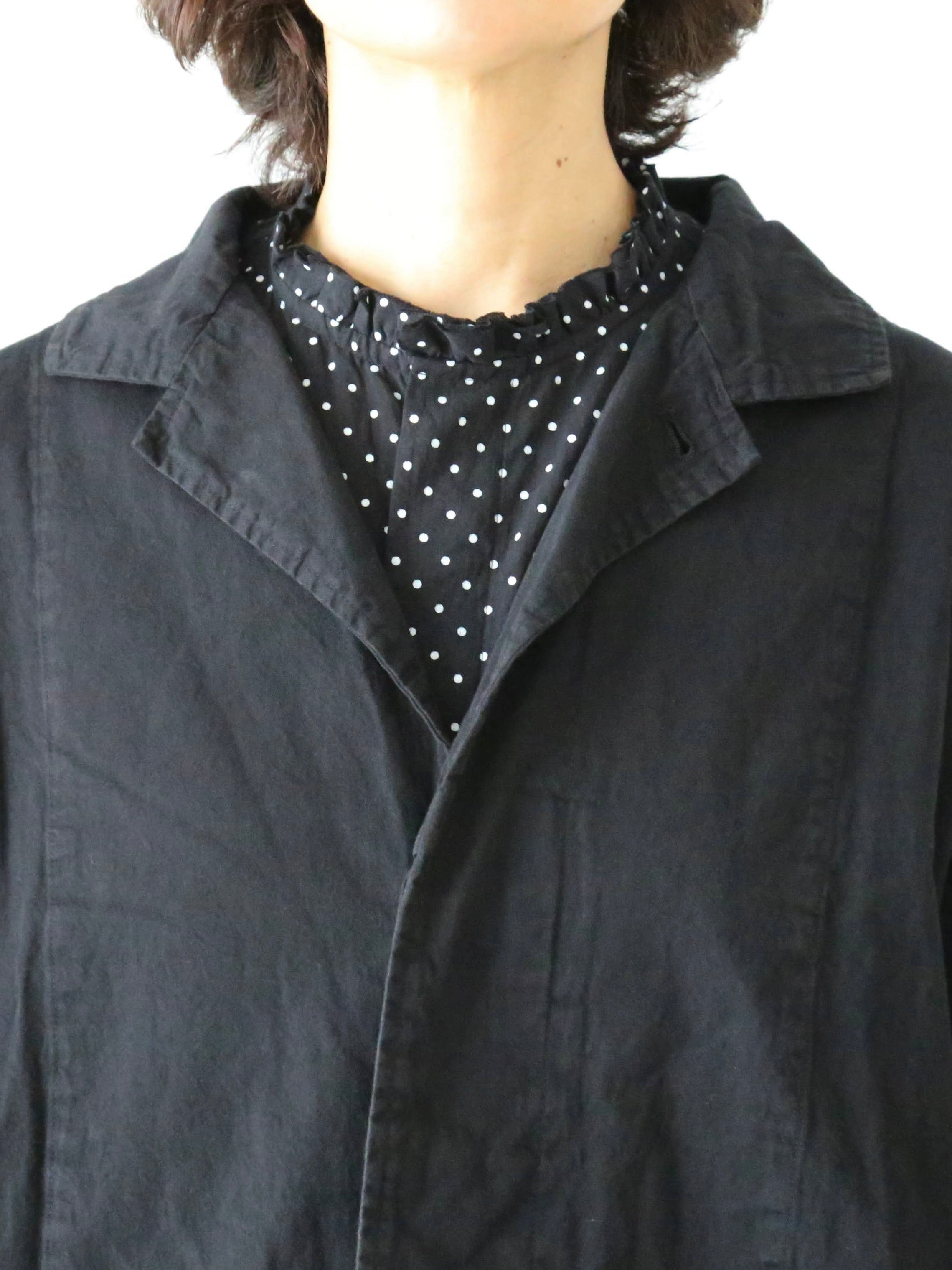 Veritecoeur ガーメントダイショートコート [VC-2758]