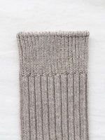 画像をギャラリービューアに読み込む, ORGANIC GARDEN スーピマ×ヤクリブハイソックス [8-0045]
