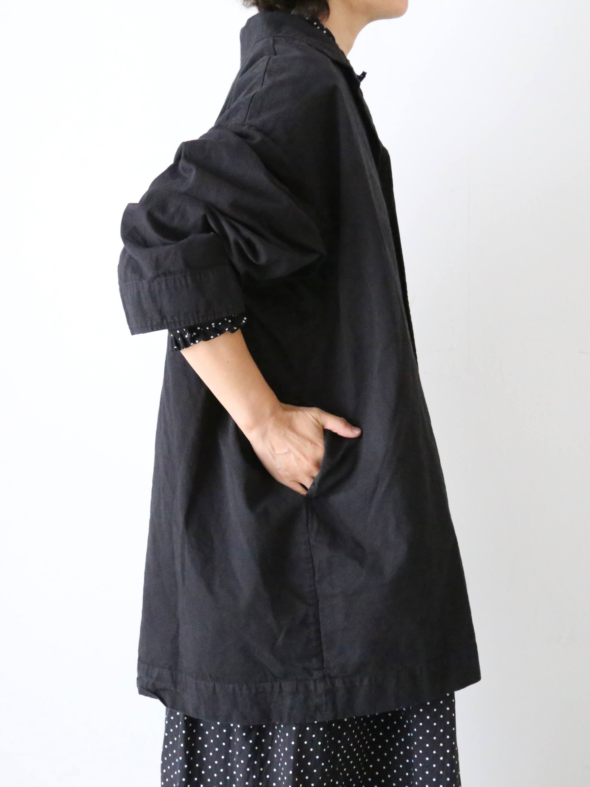 Veritecoeur ガーメントダイショートコート [VC-2758]