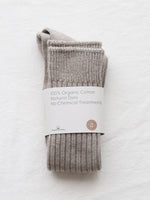 画像をギャラリービューアに読み込む, ORGANIC GARDEN スーピマ×ヤクリブハイソックス [8-0045]
