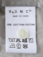 画像をギャラリービューアに読み込む, R&amp;D.M.Co- ガーメントダイローンギャザースモック [7520]
