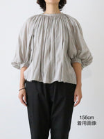 画像をギャラリービューアに読み込む, R&amp;D.M.Co- ガーメントダイローンギャザースモック [7520]
