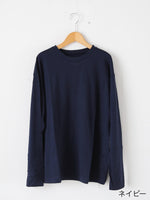 Load image into Gallery viewer, TOUJOURS クルーネックビッグプルオーバー [ZM45XC02]
