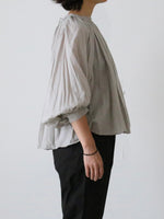 画像をギャラリービューアに読み込む, R&amp;D.M.Co- ガーメントダイローンギャザースモック [7520]
