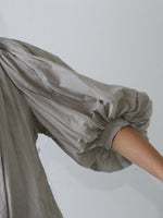 画像をギャラリービューアに読み込む, R&amp;D.M.Co- ガーメントダイローンギャザースモック [7520]
