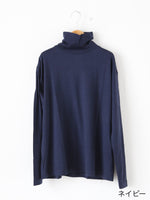 Load image into Gallery viewer, TOUJOURS タートルネックビッグプルオーバー [ZM45XC03]
