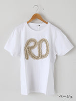 画像をギャラリービューアに読み込む, R&amp;D.M.Co- メンズR.Dフリルエンブロイダリー ハーフスリーブTシャツ [7623]
